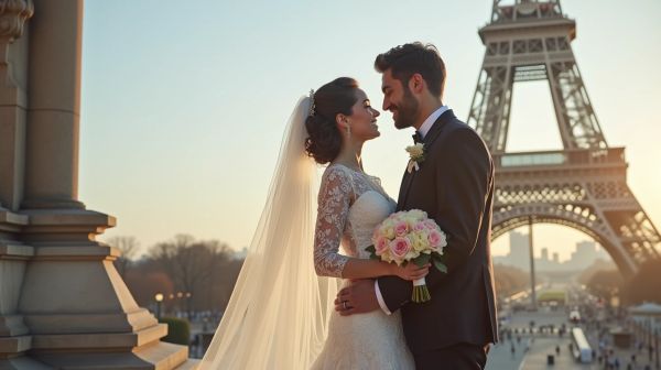 Immortalisez votre mariage civil à Paris avec des photos uniques